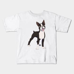 Boston Terrier Kids T-Shirt